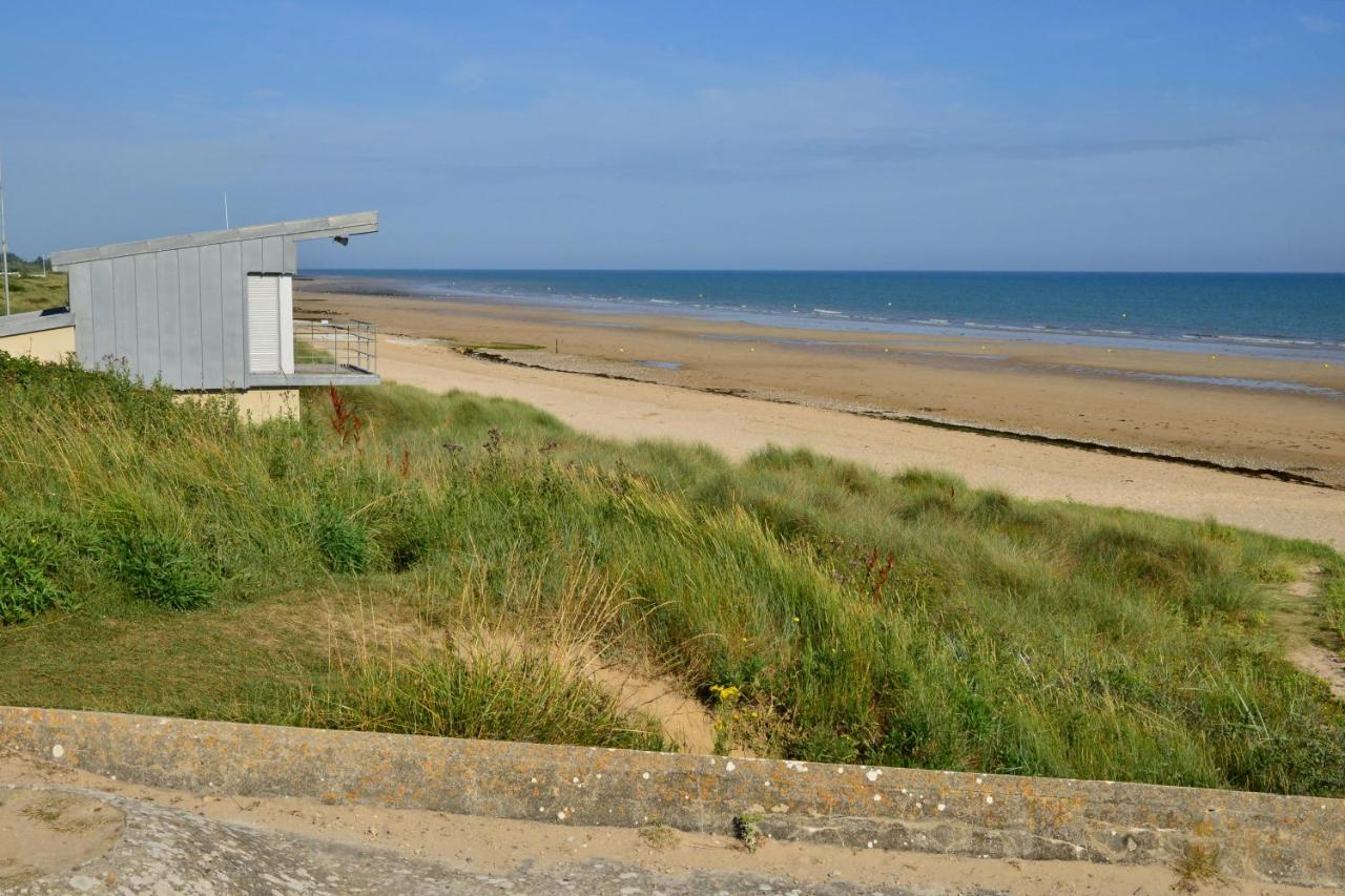 La Courette, Maison Avec Cour Proche Plage Graye-sur-Mer المظهر الخارجي الصورة