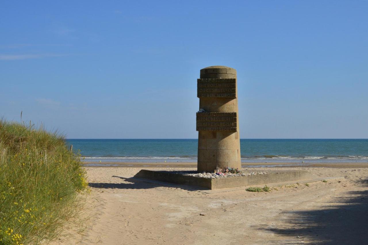 La Courette, Maison Avec Cour Proche Plage Graye-sur-Mer المظهر الخارجي الصورة